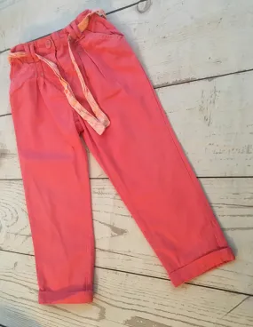 18-24 Months Coral Summer Chinos