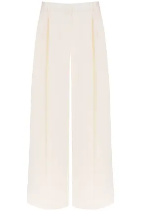 ALEXANDER MCQUEEN double pleated palazzo pants with