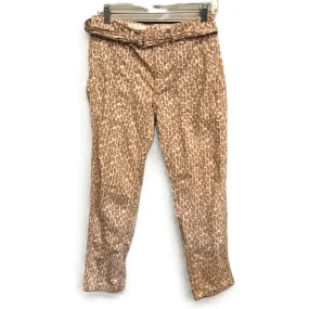 Animal Print Pants Chinos & Khakis By Anthropologie, Size: 4