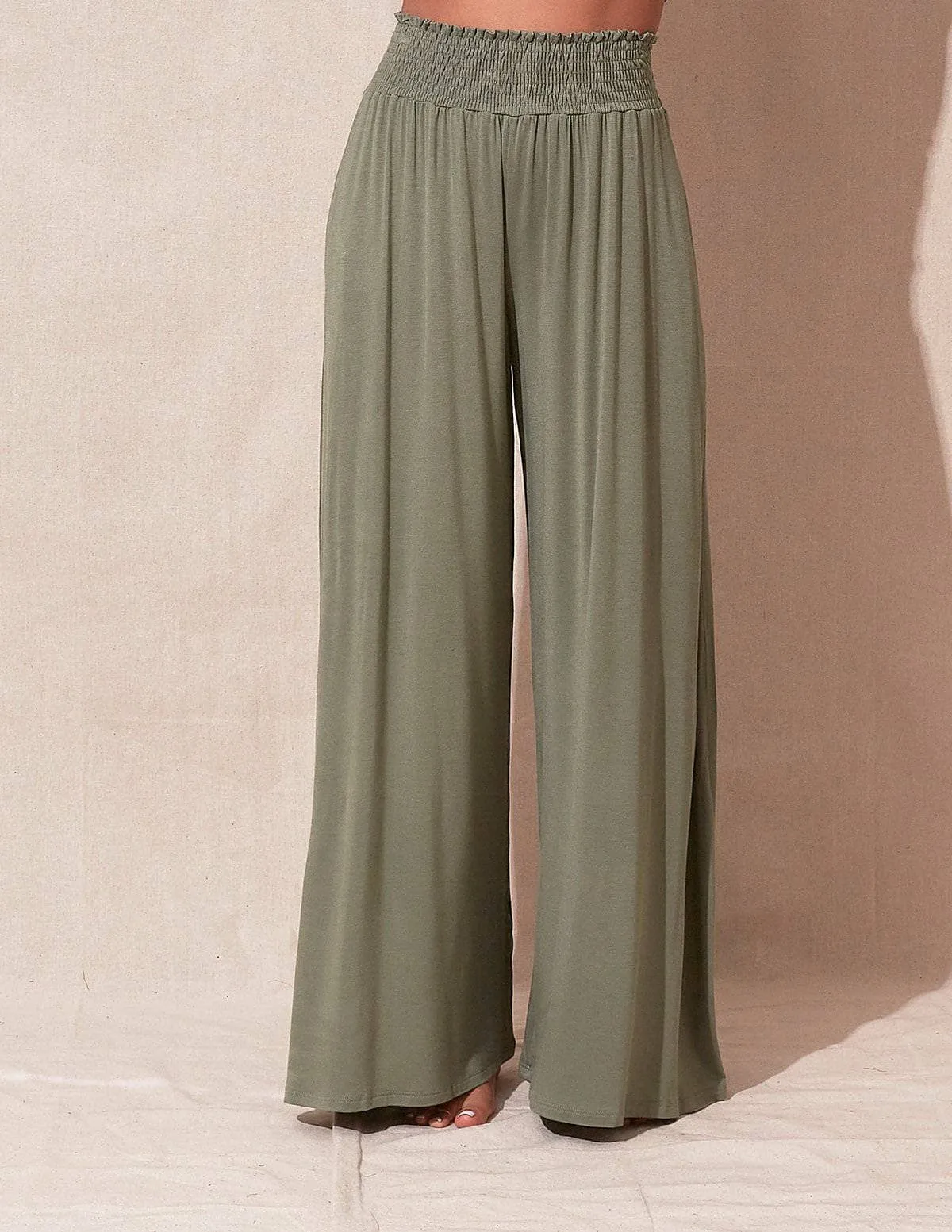 Bamboo Palazzo Pants - As-Is-Clearance