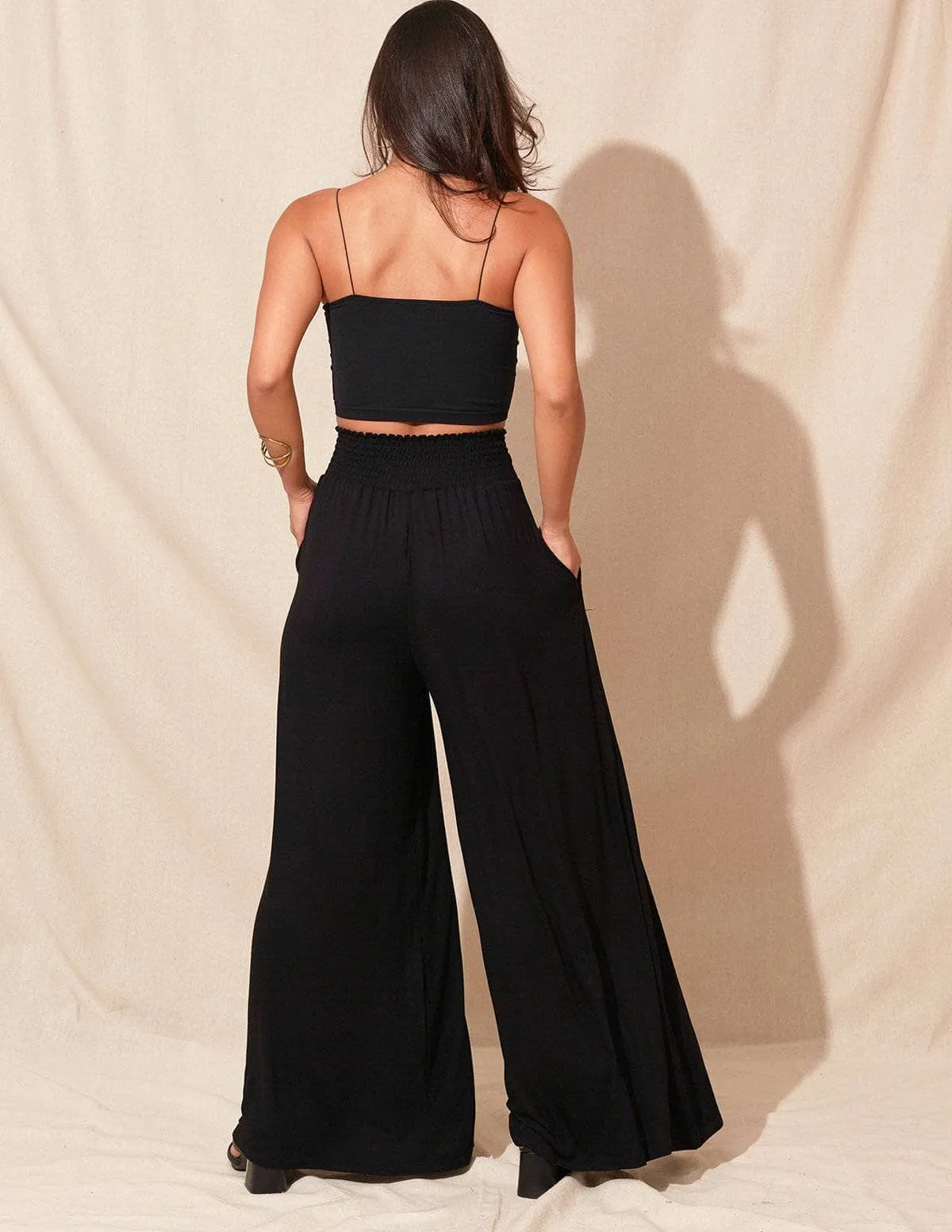 Bamboo Palazzo Pants - As-Is-Clearance