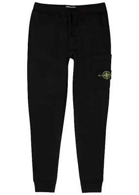 Black cotton sweatpants