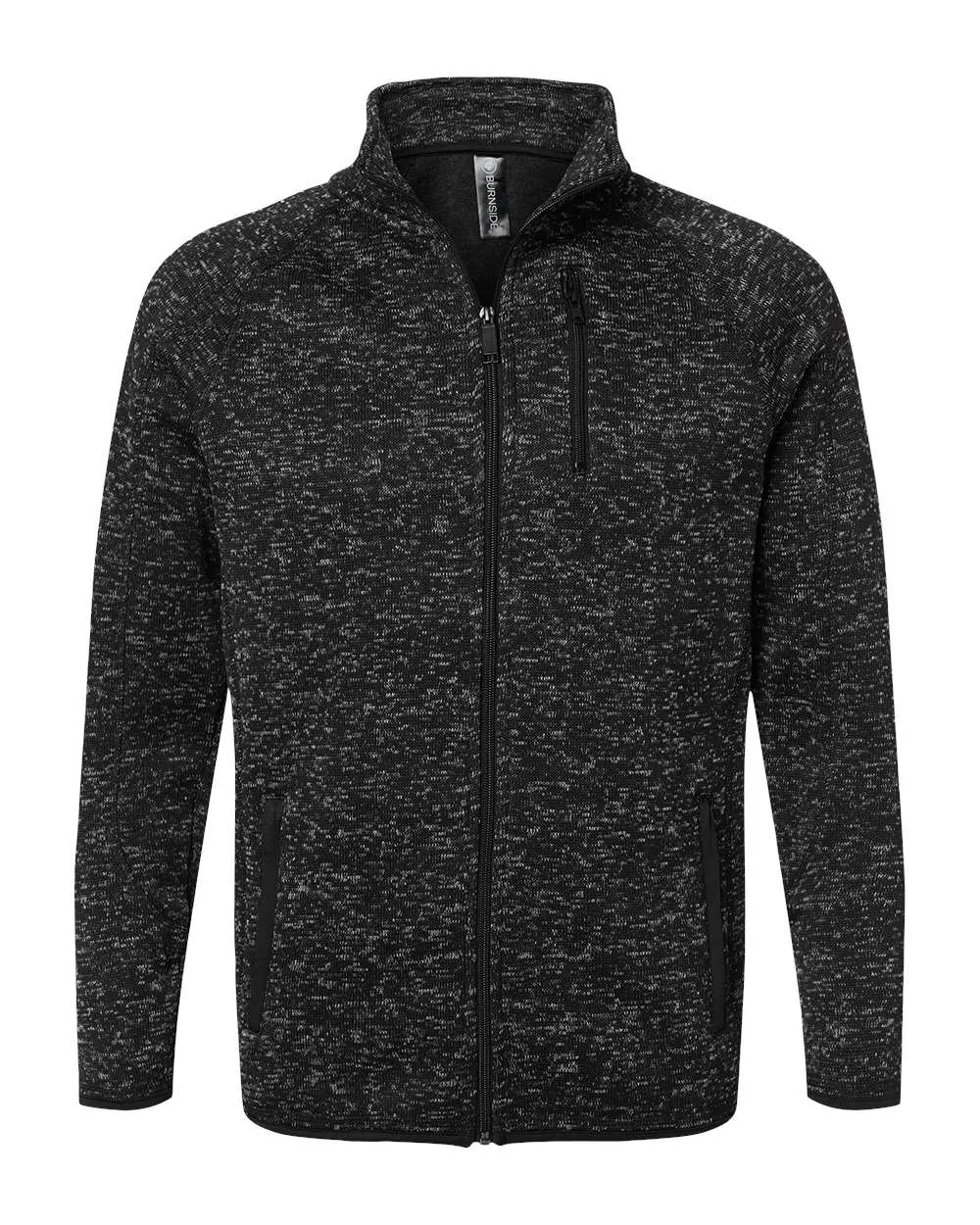 Burnside - Men's Sweater Knit Jacket