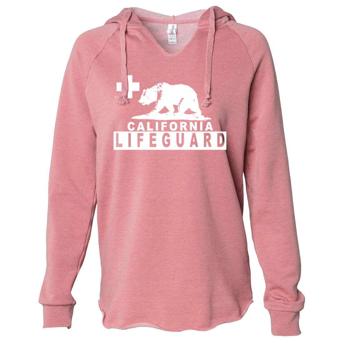 California Lifeguard Women's Soft Hooded Pullover