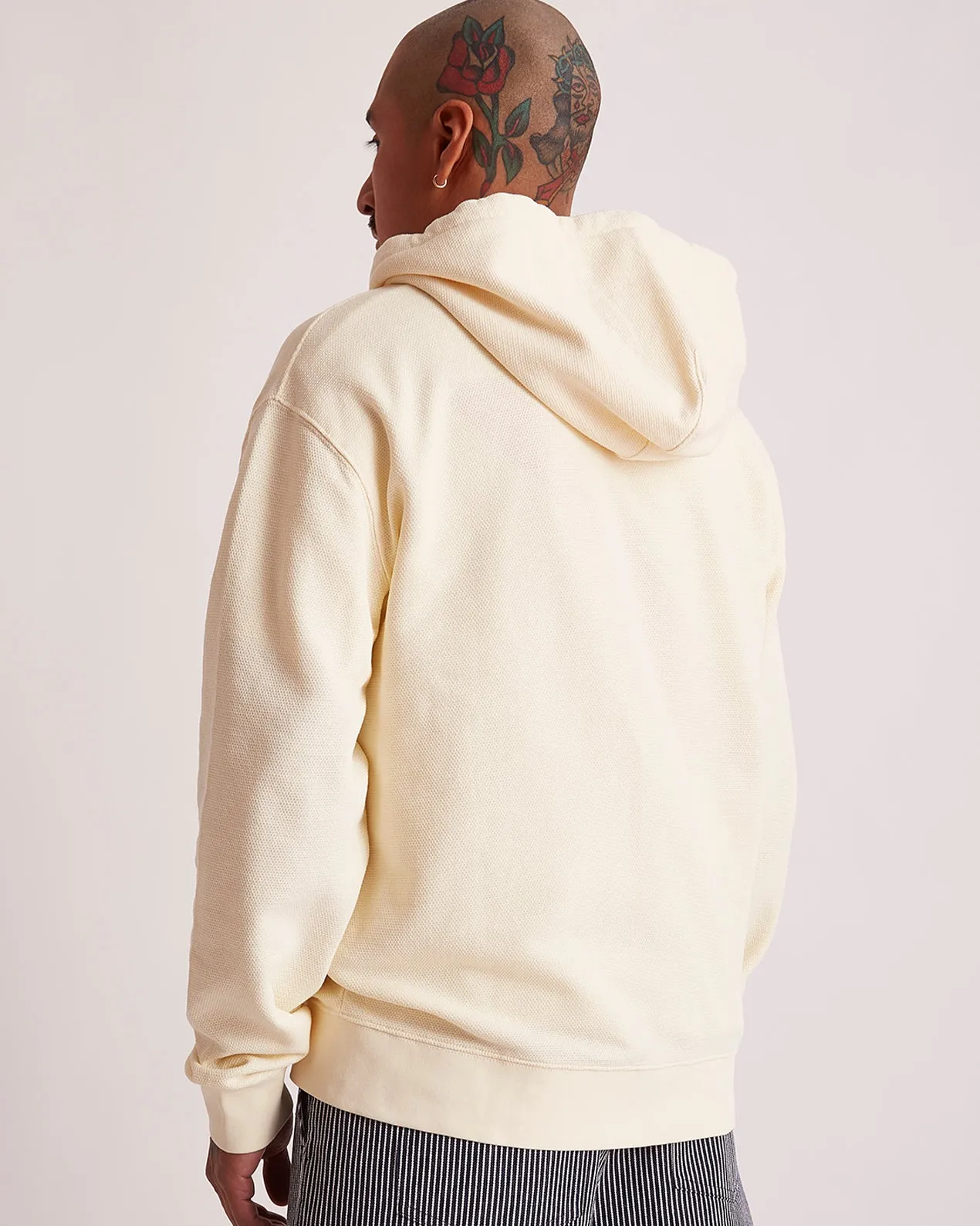 Canal Pique Zip Hoodie