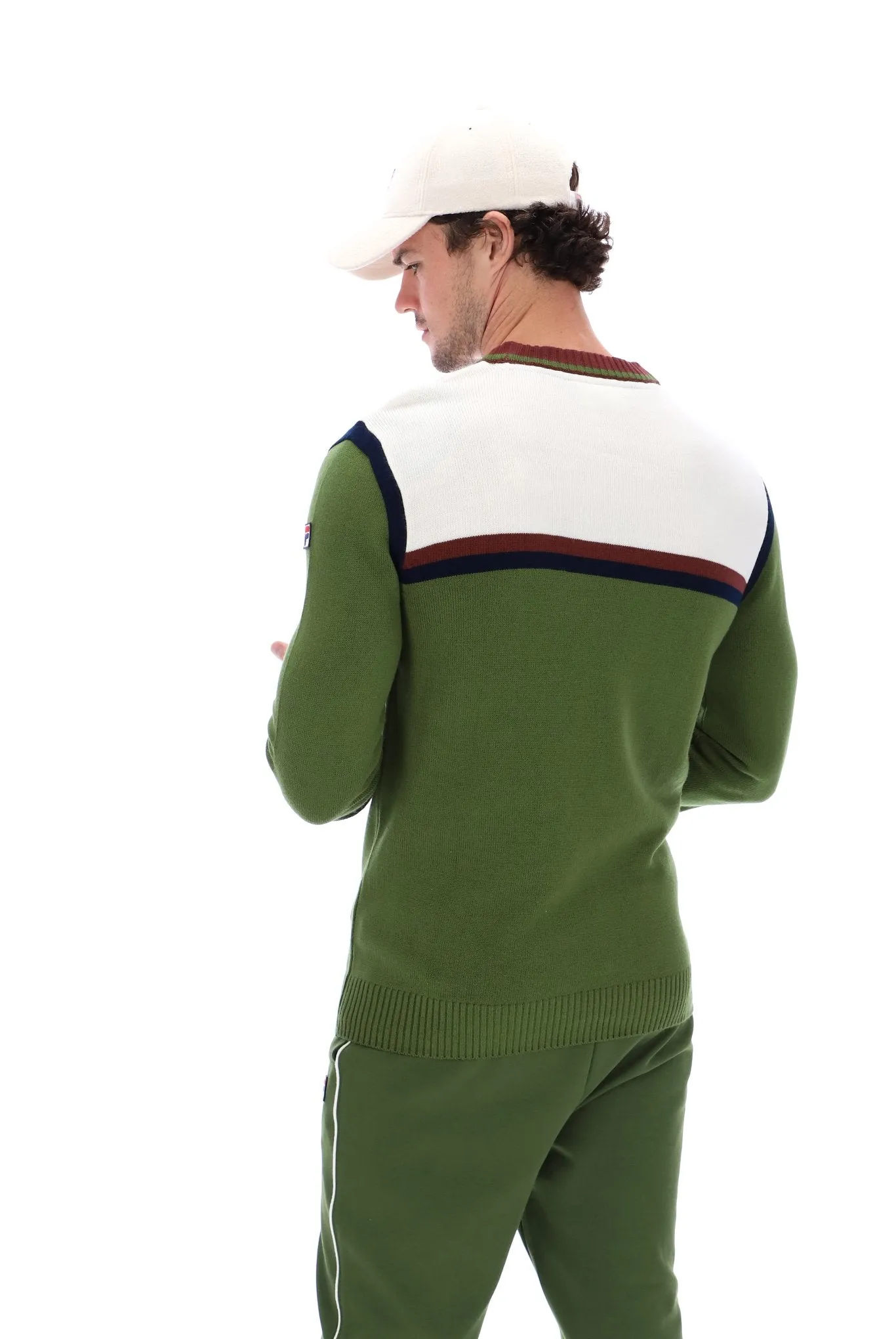 Grayson Stripe Crew Sweater