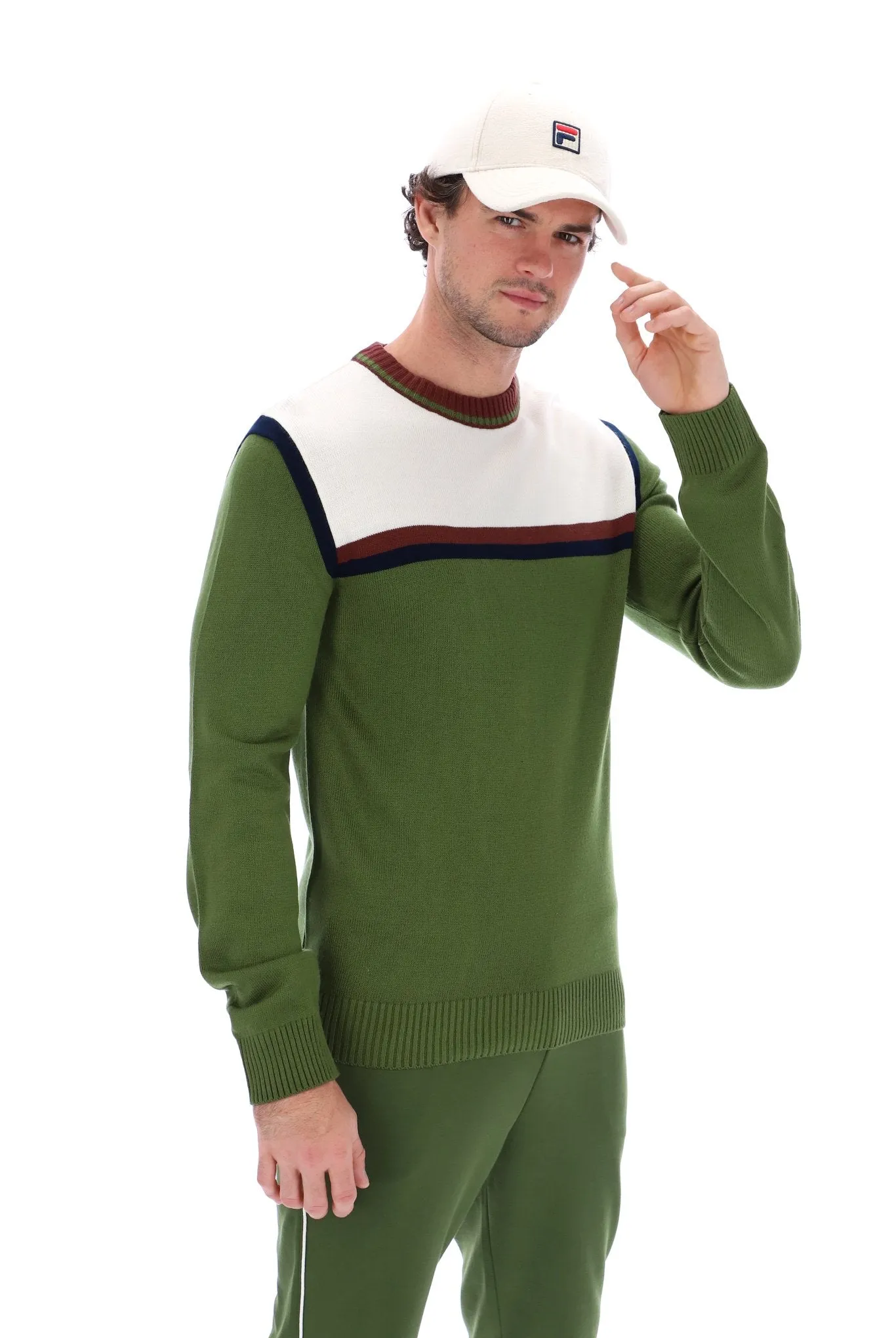 Grayson Stripe Crew Sweater