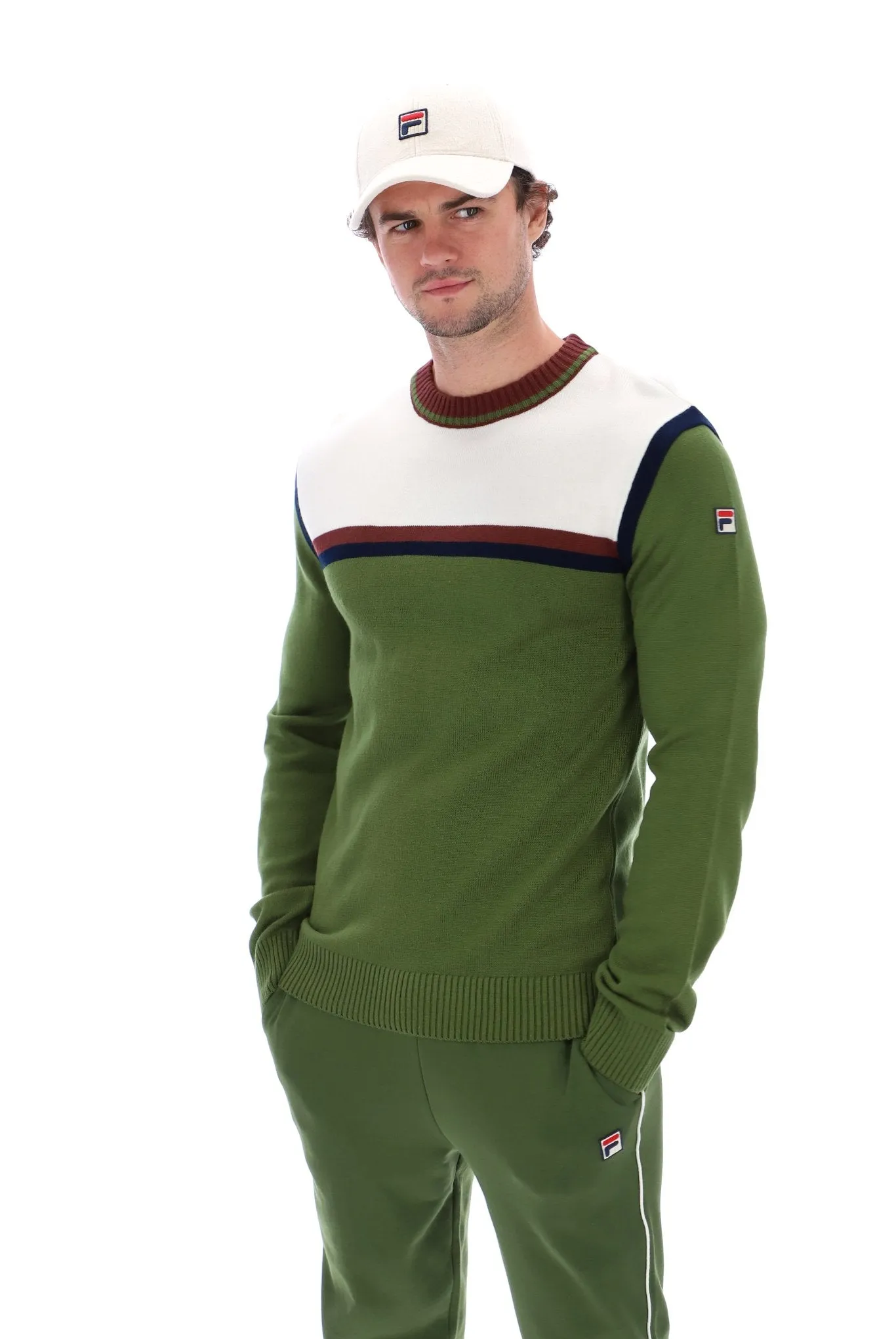 Grayson Stripe Crew Sweater