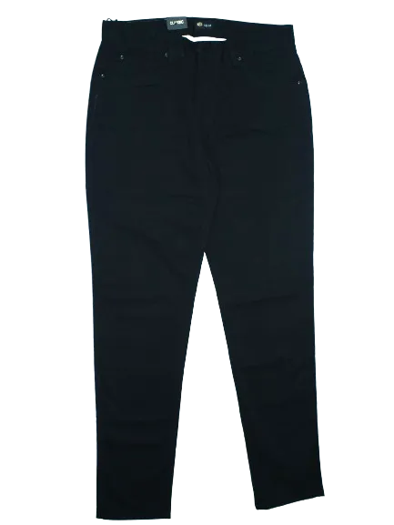 KG Classic Fit Black Chinos