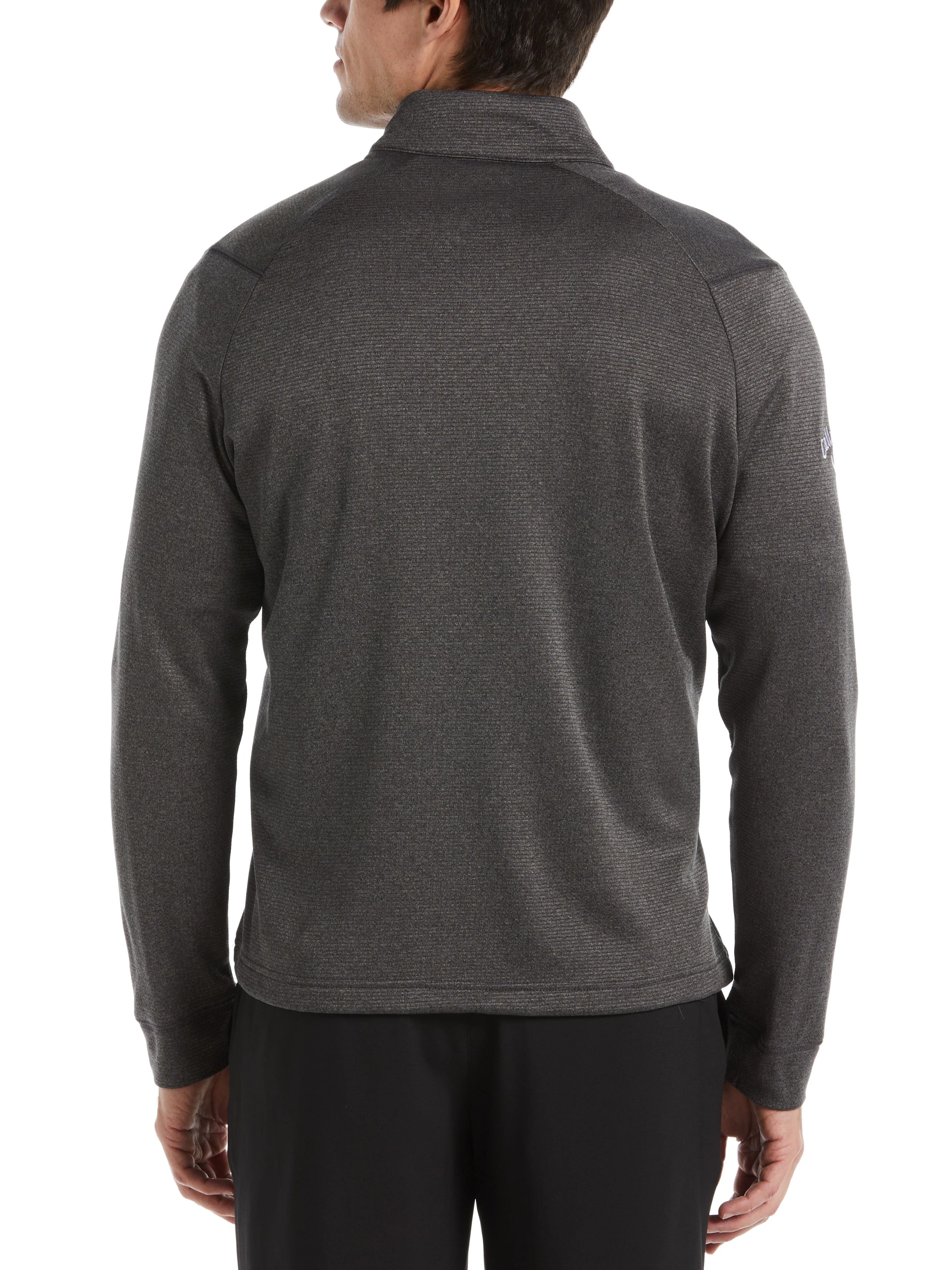 Men's Waffle 1/4 Zip Golf Pullover