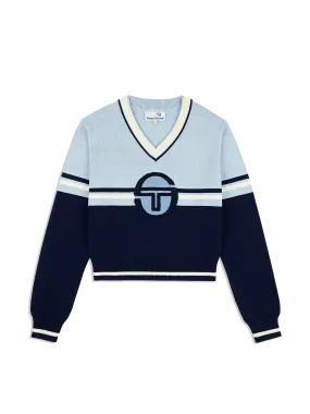 Veneto Sweater- Celestial Blue