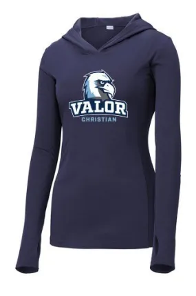 Women's Valor Swoop Performance Hooded Pullover